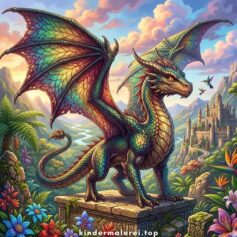 Ausmalbilder Drachen 🐉 kostenlos als PDF & JPG ausdrucken