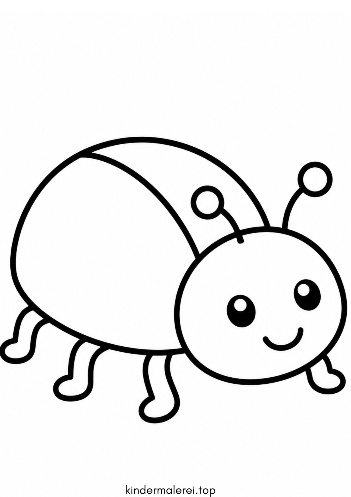 Ausmalbild zum Ausdrucken Krabbelkäfer Ausmalbild zum Ausdrucken Krabbelkäfer