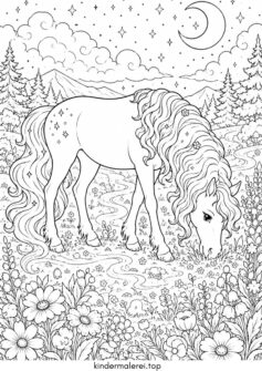 Pferd auf der Weide