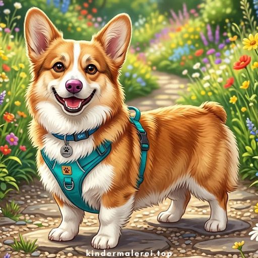 Ausmalbilder - Hunde 🐶