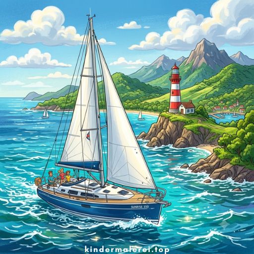 Ausmalbilder - Wasserfahrzeuge 🚢⛵⚓